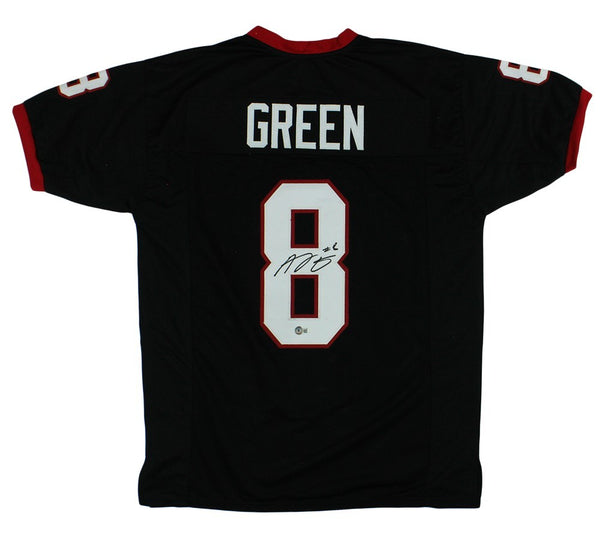 AJ Green Signed Georgia Black Custom Jersey