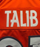 Aqib Talib Autographed Broncos Orange Jersey Inscribed "SB 50 Champs" BAS COA