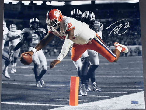 TAJH BOYD AUTOGRAPHED SIGNED CLEMSON TIGERS 16x20 PHOTO COA