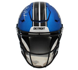 Barry Sanders Signed Detroit Lions Speed Flex Authentic Alternate 24 NFL Helmet