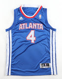 Paul Millsap Signed Atlanta Hawks Adidas Jersey (Beckett) 2006 2nd Round Pck.