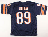 Mike Ditka Signed Chicago Bears Jersey (Schwartz COA) 5xPro Bowl (1961-1965) T.E
