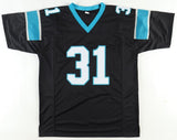 Charles Peanut Tillman Signed Carolina Panthers Jersey (Beckett COA) All Pro D.B