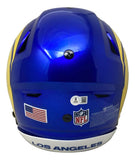 Davante Adams Signed Los Angeles Rams Full Size Authentic SpeedFlex Helmet BAS