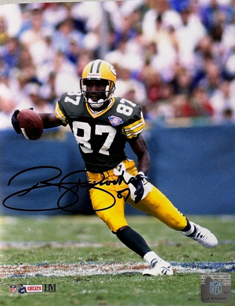 Robert Brooks Signed 8x10 Photo #2 - Green Bay Packers AUTO