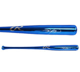 Sammy Sosa Signed Chicago Cubs Rawlings Blue Chrome MLB Bat