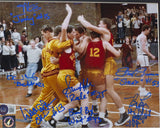 1986 Hoosiers Cast Signed 8x10 Photo BAS LOA AB84199