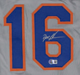 Dwight Doc Gooden Signed New York Mets Jersey (Beckett) 1986 World Champ Pitcher
