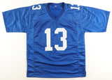 Odell Beckham Jr. Signed New York Giants Jersey (Beckett) Back with the G-Men