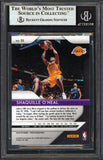 Lakers Shaquille O'Neal Authentic Signed 2018 Panini Prizm #35 Card BAS Slabbed