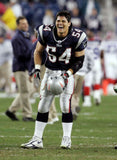 Tedy Bruschi Signed New England Patriots Jersey (Beckett) 3xSuper Bowl Champions