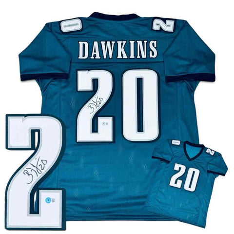 Brian Dawkins Autographed Signed Jersey Beckett Authenticated BAS