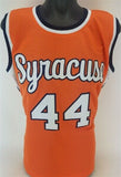 Derrick Coleman Signed Syracuse Orange Jersey (Pro Player COA) #1 Pick 1990