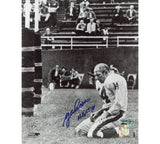 Y.A. Tittle Signed New York Giants Unframed 8x10 NFL Photo with "HOF 71" Insc