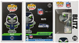 Walter Jones Signed Seahawks Blitz Mascot NFL Funko Pop Doll #315 w/HOF (SS COA)