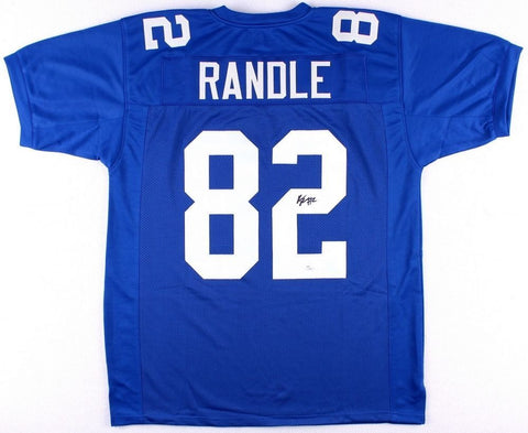 Rueben Randle Signed New York Giants Blue Home Jersey (GTSM COA)