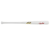 Johnny Bench Signed Cincinnati Reds Rawlings White Chrome MLB Bat