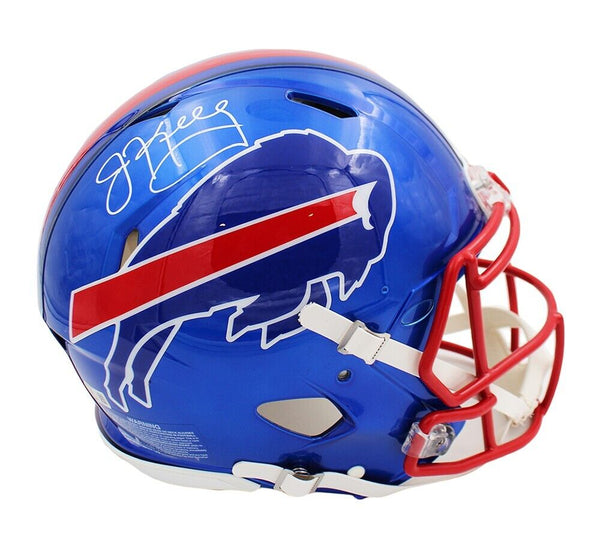 Jim Kelly Signed Buffalo Bills Speed Authentic Flash NFL Helmet