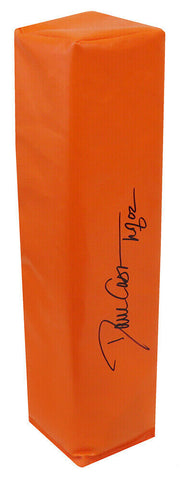 Dave Casper (RAIDERS) Signed Orange Endzone Pylon w/HOF'02 - (SCHWARTZ COA)