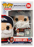 Jake Plummer Signed Broncos Santa Funko Pop Doll #294 w/Snake - (SCHWARTZ COA)