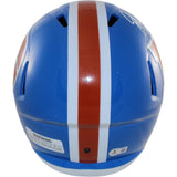 John Elway Autographed Denver Broncos F/S TB Helmet Beckett Witness 55196