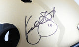 Kordell Stewart Michael Westbrook Signed Colorado F/S Speed Helmet - Beckett W