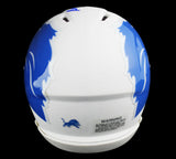 Kerryon Johnson Signed Detroit Lions Speed AMP Mini Helmet - "MoTown's Finest"