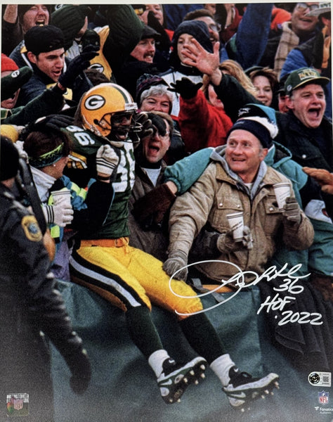 LEROY BUTLER Signed 16x20 Green Bay Packers Photo #2 AUTO w/ HOF '22 - BAS