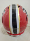MICHAEL PENIX SIGNED ATLANTA FALCONS F/S THROWBACK SPEED REPLICA HELMET BECKETT