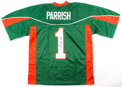Roscoe Parrish Signed Miami Hurricanes Jersey (PSA Holo) Buffalo Bills Receiver