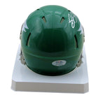 Saquon Barkley Signed/Autographed Kelly Green Eagles Mini Helmet PSA/DNA 195211
