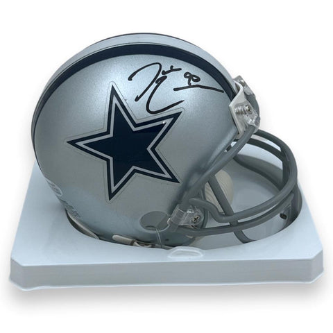 Dallas Cowboys Demarcus Lawrence Autographed Signed Mini Helmet - Beckett
