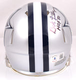 Bob Lilly Autographed Dallas Cowboys Speed Mini Helmet w/HOF-Beckett W Hologram