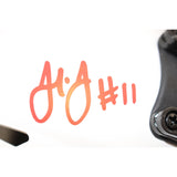 Julio Jones Autographed Atlanta Falcons Lunar Mini Helmet Beckett Witness 51870