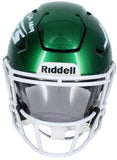 Darrelle Revis Autographed (White) New York Jets Speedflex Midi Helmet Beckett
