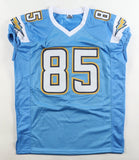 Antonio Gates Signed San Diego Chargers Jersey Inscribed "HOF 25" (Beckett) T.E.