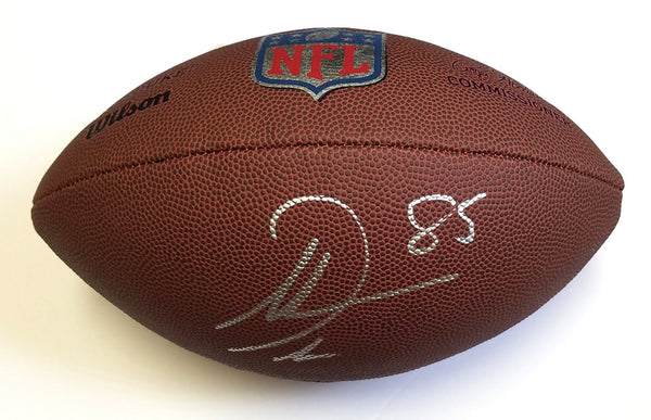 Antonio Gates Autographed San Diego Chargers NFL Replica Duke Football Beckett