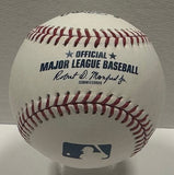 Milw Brewers SAL BANDO Signed Official MLB Baseball AUTO w/ "Brewers 1977-81"