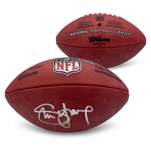 Steve Young Autographed NFL Authentic Duke Game Signed Football Radtke