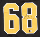 Jaromir Jagr Signed Penguins Jersey (Beckett) Pittsburgh 2xStanley Cup Champion