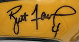 Brett Favre HOF Autographed/Signed Mini Football Helmet Packers UDA 205881