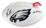 Brandon Graham Signed/Inscribed Eagles Logo Football Beckett 187625