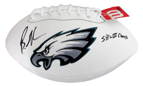 Brandon Graham Signed/Inscribed Eagles Logo Football Beckett 187625