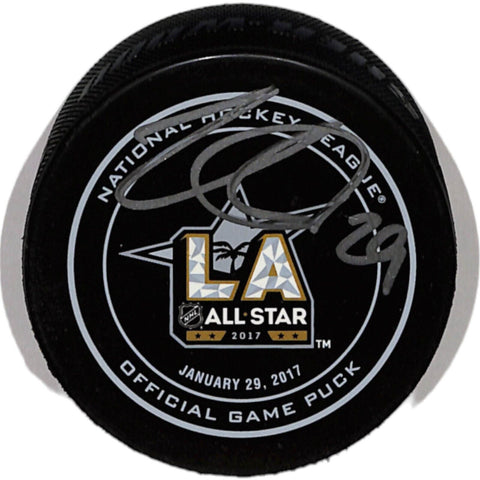 Nate MacKinnon Signed Colorado Avalanche '17 ASG Hockey Puck JSA 43457