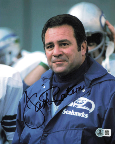 Jack Patera Autographed Signed 8x10 Photo Seahawks 1st Coach Beckett QR #BS36867