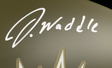 JAYLEN WADDLE Autographed STS Military Branch Visor Authentic Helmet FANATICS