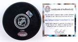 Jari Kurri Signed Oilers Logo Hockey Puck (Schwartz COA) 5xStanley Cup Champion