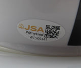Terry Smith Coach Signed/Inscribed Mini Football Helmet Penn State JSA 208281