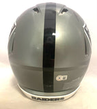 DAVANTE ADAMS SIGNED LAS VEGAS RAIDERS FS FLASH SPEED AUTHENTIC HELMET BECKETT