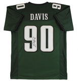 Jordan Davis Signed Philadelphia Eagles Jersey (JSA COA) 2022 1st Round Pick D.T